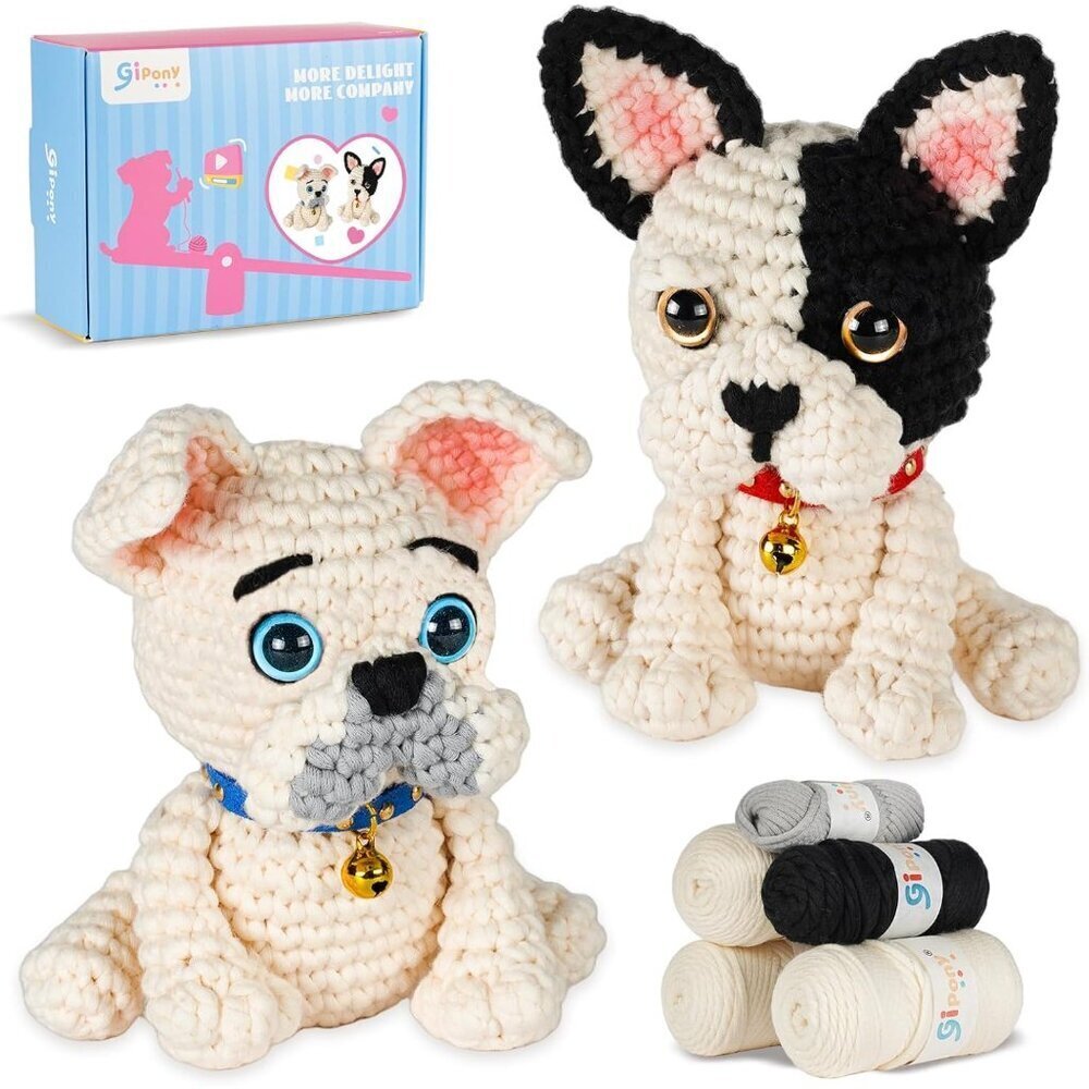 Crochet Kit for Beginners Animal,Crochet Animal Kits,Crocheting Kit for